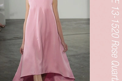 2. „ZAC Zac Posen“ 2016 m. pavasario-vasaros kolekcijos modelis