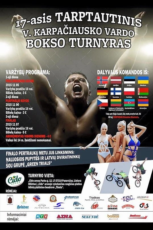 Paskutinis viešas „Naujų pupyčių“ pasirodymas buvo bušido turnyre