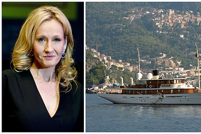 „Hario Poterio“ autorė J.K.Rowling už 22 mln. svarų nusipirko Johnny Deppo jachtą