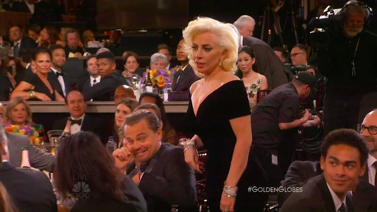 Leonardo DiCaprio ir Lady Gaga