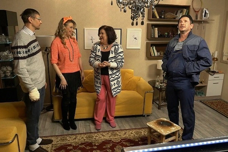 „Apie mus ir Kazlauskus“ serialo akimirka