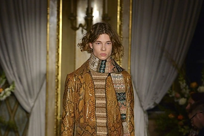 „Roberto Cavalli“ 2016 m. rudens-žiemos kolekcijos modelis