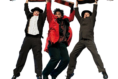 Ispanų trio „Olé!“ pasirodymo akimirka