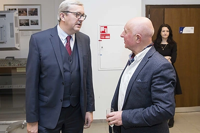 Audrius Siaurusevičius ir Skirmantas Pabedinskas