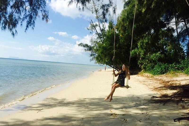 Ernestos Elzbergaitės atostogų Tailande akimirka