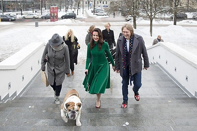 Vaidos Venckutės ir Algirdo Barniškio-Blėkos vestuvių akimirka