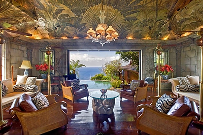 Davidui Bowie priklausiusi vila Karibuose