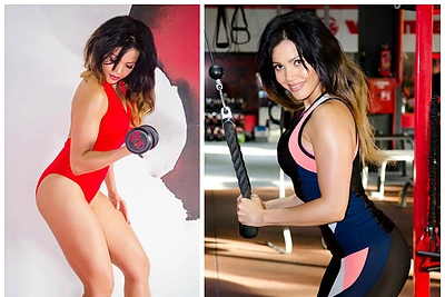 Ilka Adams seksualioje nuotraukoje parodė išpuoselėtą figūrą