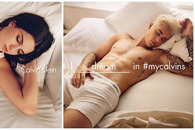 „Calvin Klein“ apatinių reklamoje – apsinuoginę Justinas Bieberis, Kendall Jenner ir kitos žvaigždės