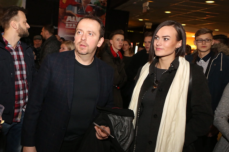 Andrius Žiurauskas su drauge