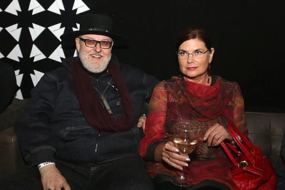 Virgis Stakėnas su žmona Ramute