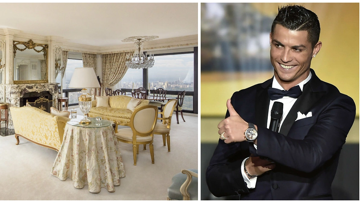 Cristiano Ronaldo nusitaikė į apartamentus Donaldo Trumpo dangoraižyje