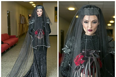 Simona Burbaitė pasipuošė juoda nuotakos suknele: „Jausmai buvo dviprasmiški“