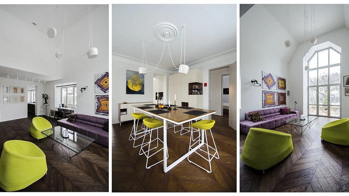 200 kv. m namo interjeras