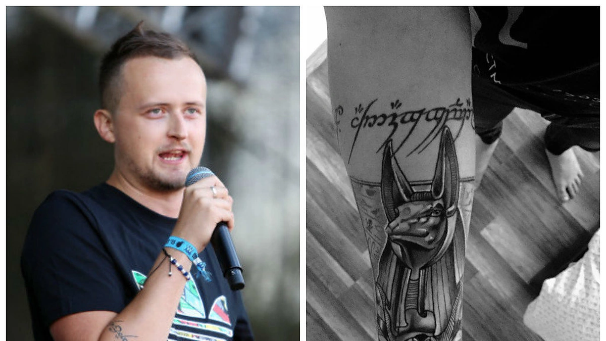 Mantas Katleris ir jo tatuiruotė