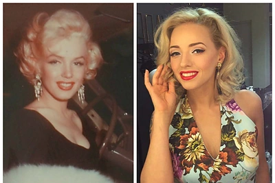 Anžela Adamovič fotosesijoje įkūnijo Marilyn Monroe: ar panašios?