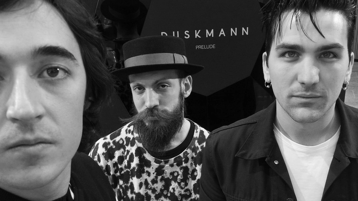 Menininkų judėjimas DUSKMANN (iš kairės): Danielle Cavalli, Mattia Masi, Edoardo Dionea Cicconi