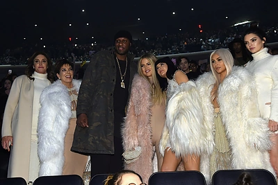 Caitlyn Jenner, Kris Jenner, Lamaras Odomas, Khloe Kardashian, Kylie Jenner, Kim Kardashian ir Kendall Jenner