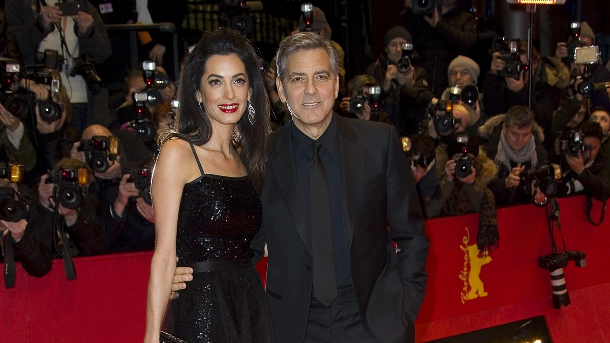 George'as Clooney ir Amal Clooney