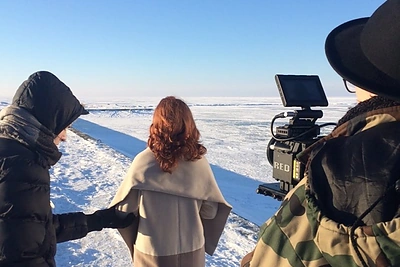 Dainos „Leading Me Home“ klipo filmavimas