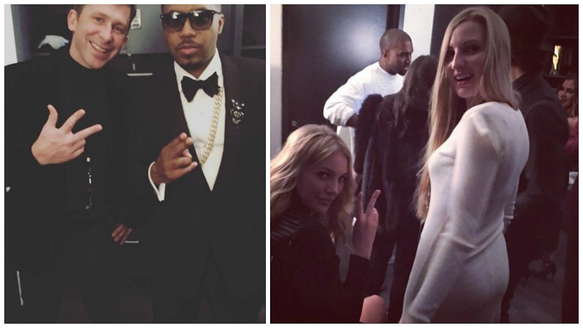 Egidijus Dragūnas ir Nas, Eleonora Sebrova, Deimantė Guobytė ir Kanye Westas
