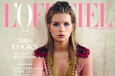 Supermodelio Kate Moss sesuo Lottie Moss pirmą kartą papuošė mados žurnalo viršelį