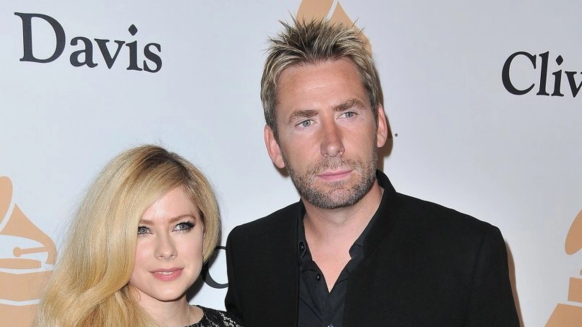 Avril Lavigne ir Chadas Kroegeris