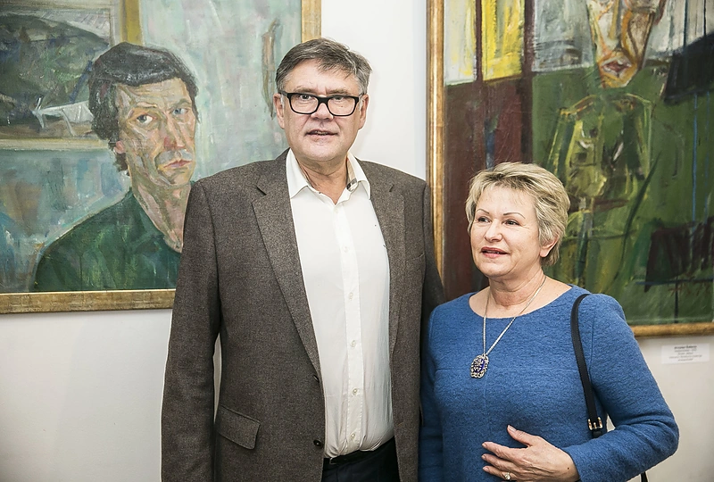 Vidmantas Martikonis su žmona Nijole