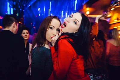 Vakarėlio klube „Mojo Lounge Vilnius“ akimirka