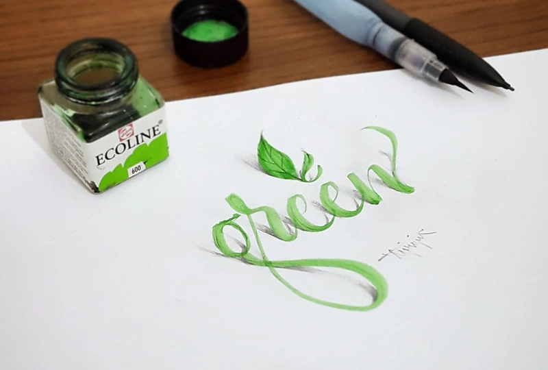 Trimatė kaligrafija