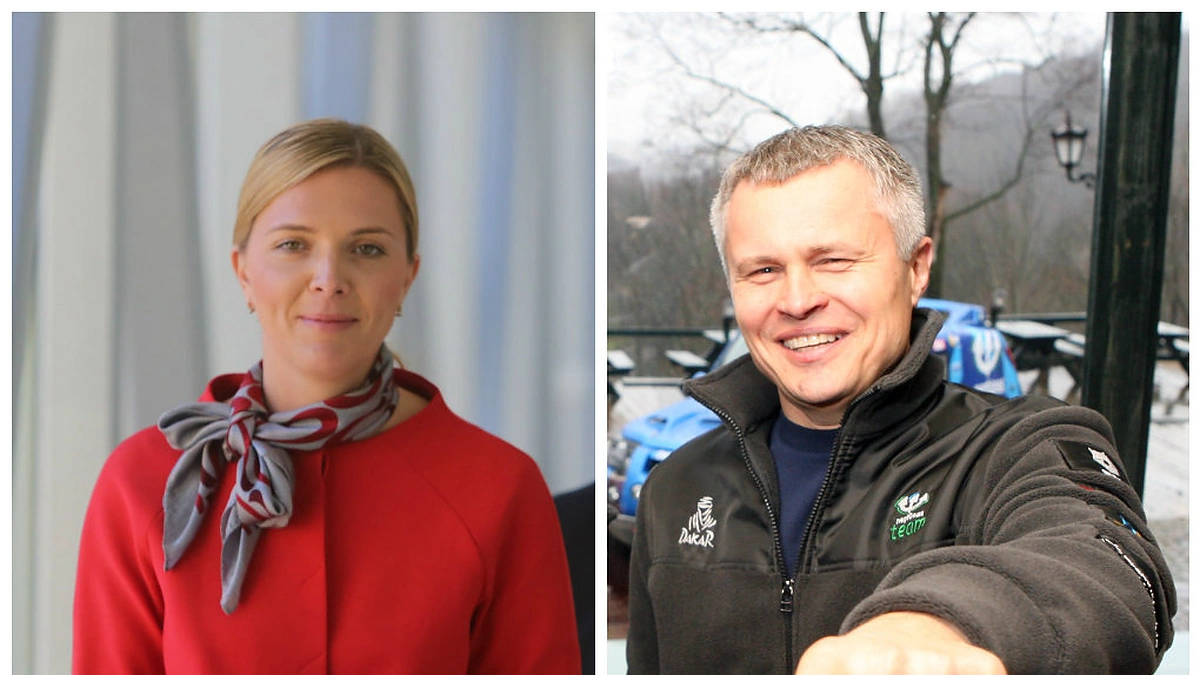 Agnė Bilotaitė ir Gintas Petrus