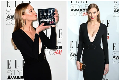 Žurnalo „Elle“ apdovanojimuose labiausiai įkvepiančia moterimi paskelbta modelis Karlie Kloss