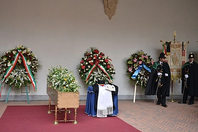 Rašytojo Umberto Eco laidotuvės