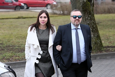 Fausta Marija Leščiauskaitė ir Andrius Užkalnis / Teodoro Biliūno / BNS nuotr.