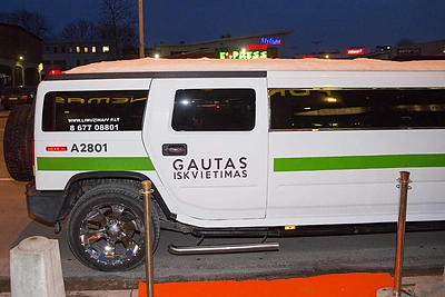Aktorių atvykimas į filmo „Gautas iškvietimas“ premjerą