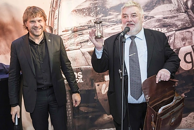 Benediktas Vanagas ir Alfredas Bumblauskas