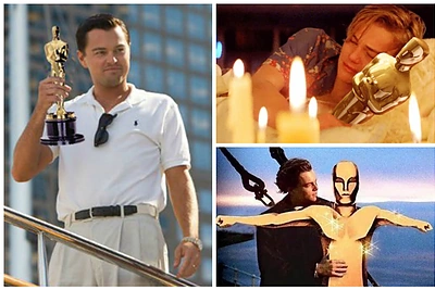 Internetas lūžta juokais nuo memų: ilgas Leonardo DiCaprio kelias iki „Oskaro“