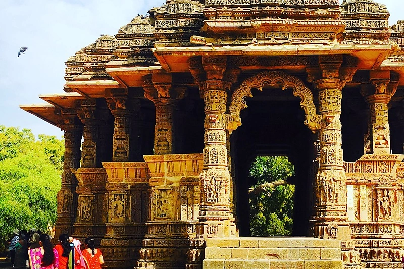 Makaliaus atostogų Indijoje akimirka