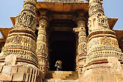 Makaliaus atostogų Indijoje akimirka