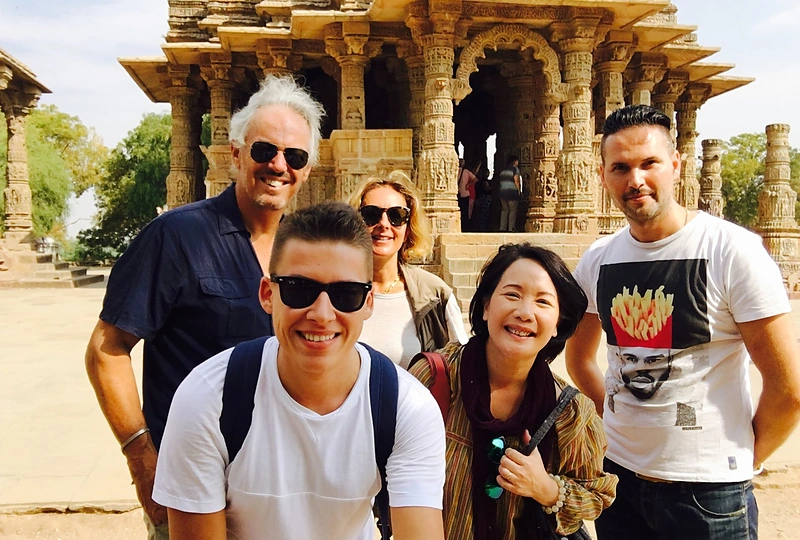 Makaliaus atostogų Indijoje akimirka