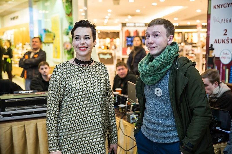 Nomeda Marčėnaitė ir Deivydas Praspaliauskas