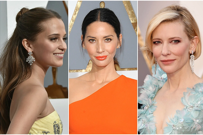 Pavasariškas grožio pliūpsnis „Oskarų“ ceremonijoje: šukuosenos ir makiažas