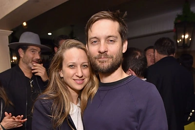 Tobey Maguire'as su žmona Jennifer Meyer