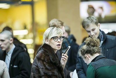 Modelių atrankos „Infekcijos kastingas“ momentas