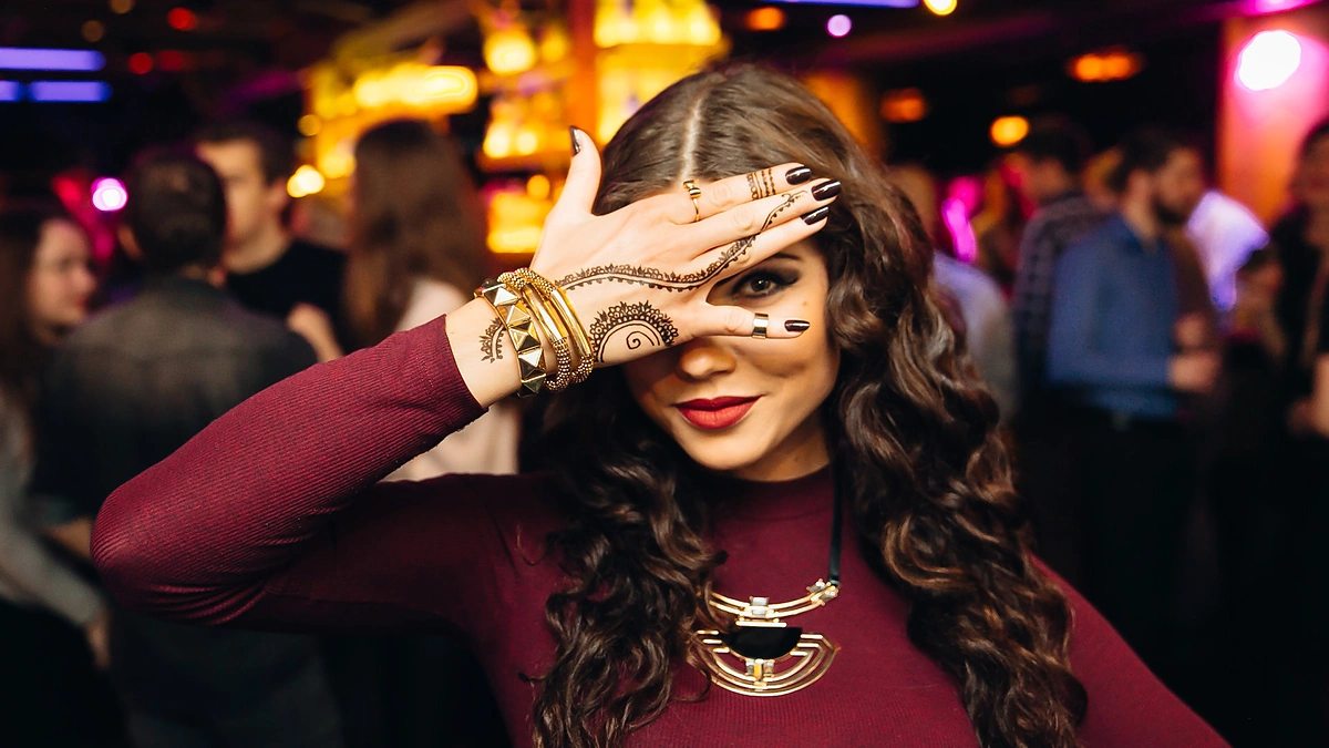 Vakarėlio klube „Pantera“ akimirka