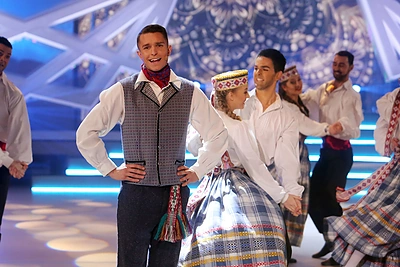 Trečiosios šou „Kadagys“ laidos akimirka