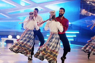 Trečiosios šou „Kadagys“ laidos akimirka