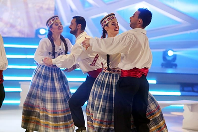 Trečiosios šou „Kadagys“ laidos akimirka