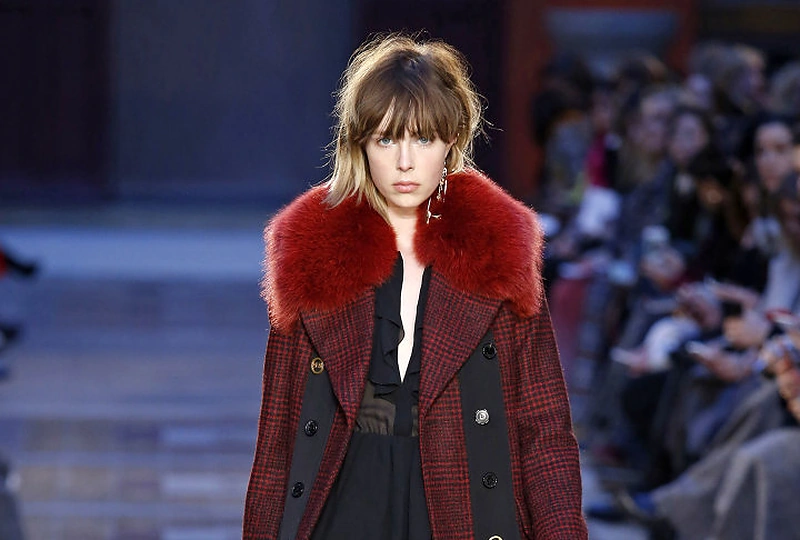 „Sonia Rykiel“ 2016 m. rudens-žiemos kolekcijos modelis
