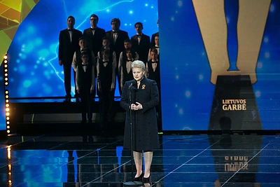„Lietuvos garbės“ akimirka